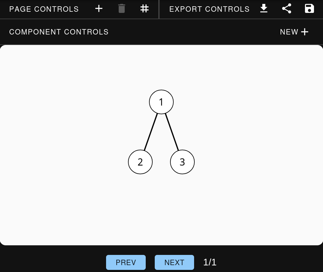 Image of the GUI panel
